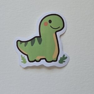 10/$10  Green Dino Sticker